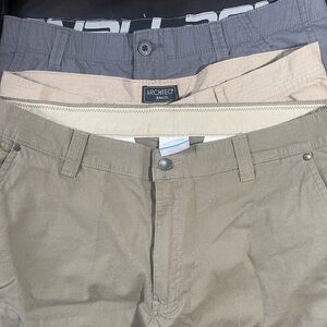 Men’s shorts 36w, 3PAIR